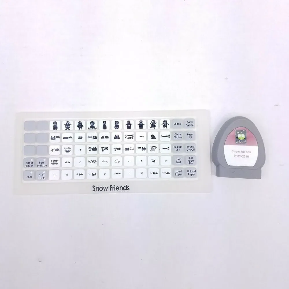 Cricut Snow Friends Cartridge 2009-2010